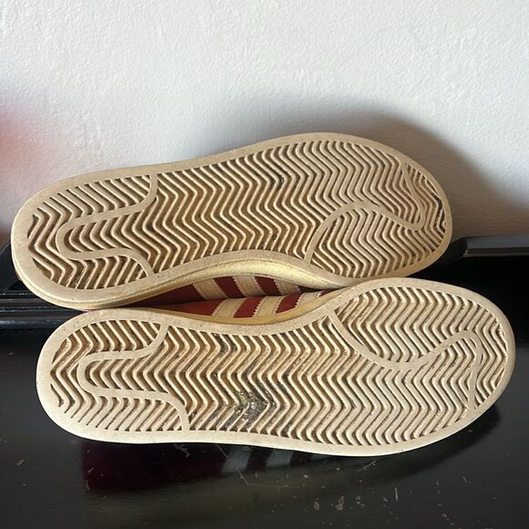 Men 9.5 US  Adidas Originals Campus Leather Suede Bur Dy Bz0087 - Picture 11 of 11